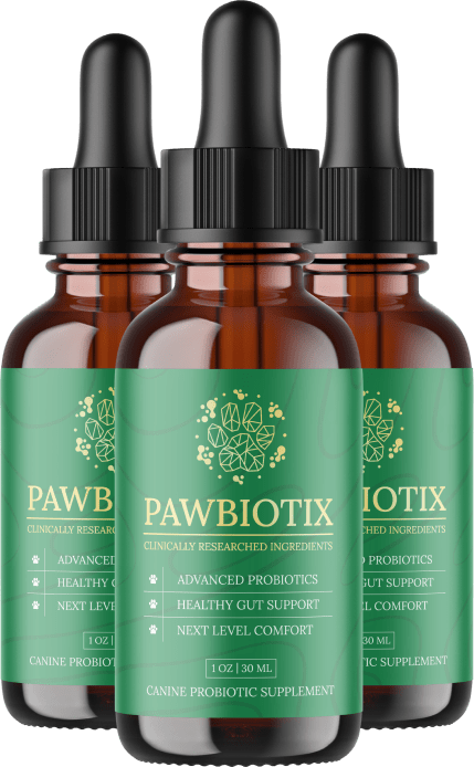 Pawbiotix 3 Bottles Most Popular Pack