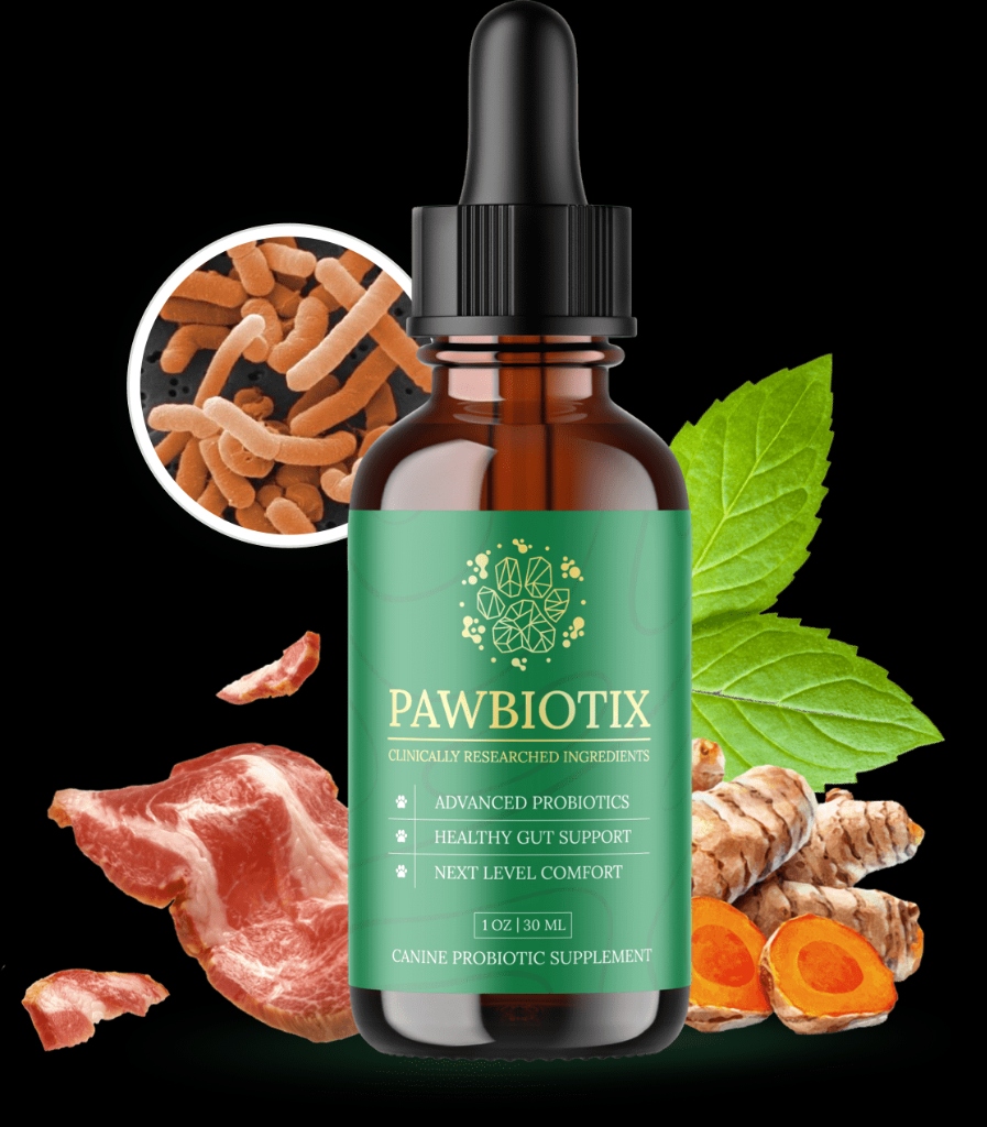 Pawbiotix Supplement Bottle Mockup
